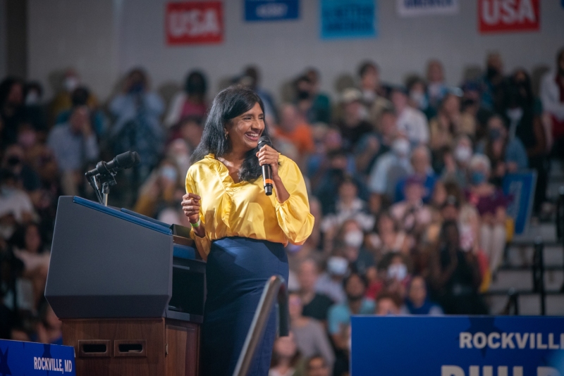 Aruna Miller, the nominee for Maryland Lieutenant Governor.